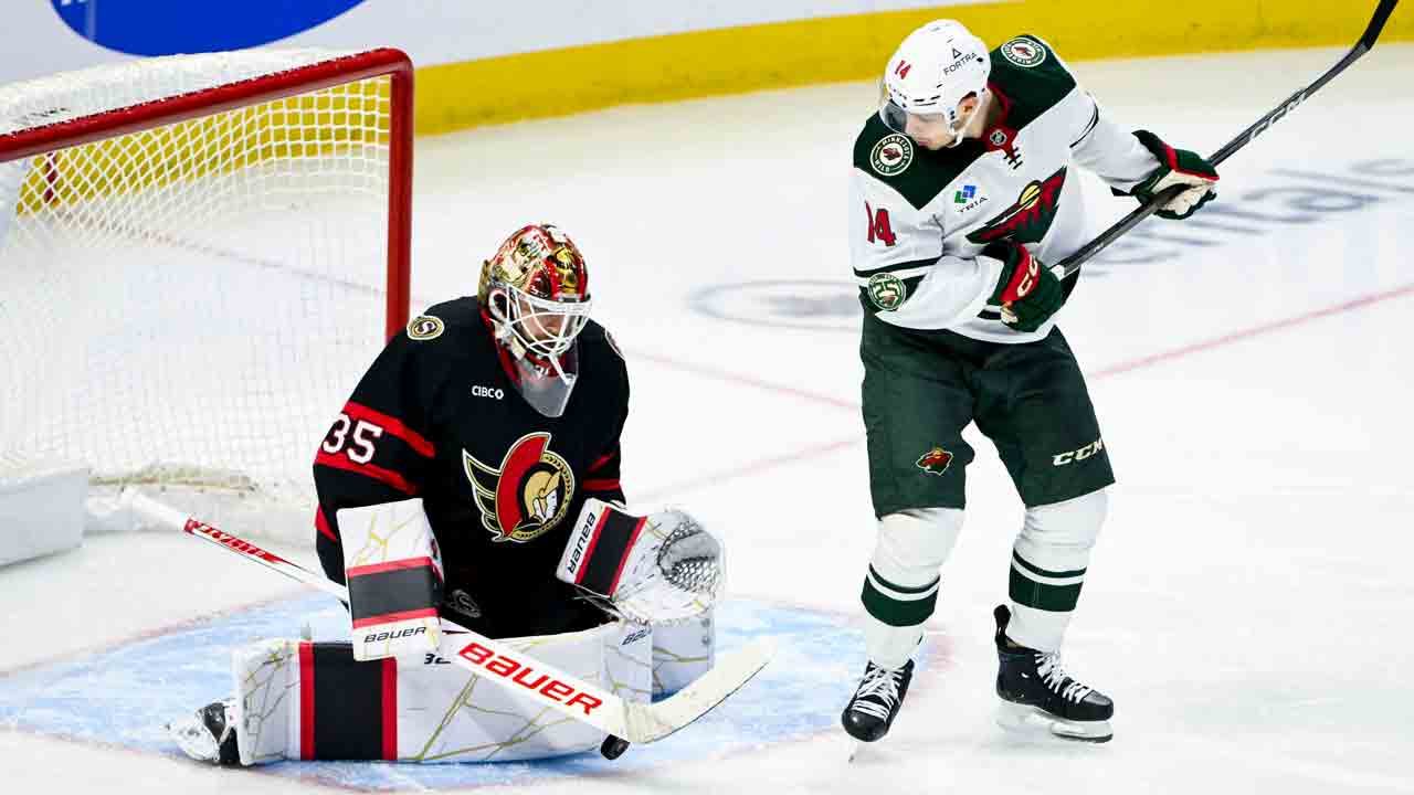 Senators fall to Wild, can't gain ground in playoff race