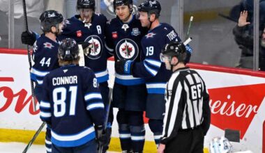 Power play roars to life as Winnipeg Jets down Kraken 6-2 - Winnipeg