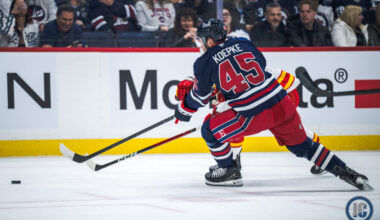 Jets winger Cole Koepke hitting his stride (and opponents) in Winnipeg – Illegal Curve Hockey