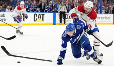 As rivalry with Canadiens grows, Lightning embrace role of bad guys