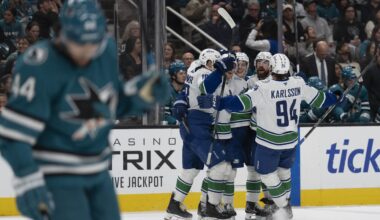 Hockey Chaos 101: Canucks Survive Another Wild One vs Sharks - The Hockey Writers - Vancouver Canucks