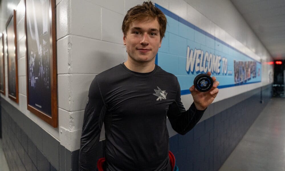 Sharks Locker Room: The Celebrini Constant