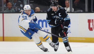 3 Takeaways From Mammoth's 5-3 Loss to Blues - The Hockey Writers - Utah Mammoth