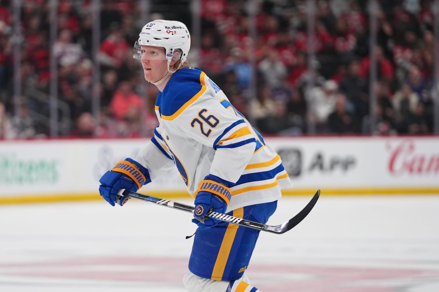 Sabres defenseman Rasmus Dahlin had 19 goals and 55 assists for a career-high 74 points while producing a plus-18 rating, also a career high.