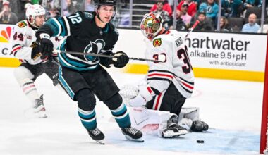 Sharks Keep Pace in West, Professional 3-2 Win Over Hawks