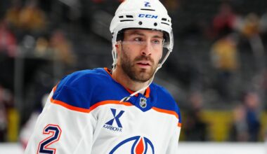 Oilers Week Ahead: Schedule & Storylines - Hyman Sidelined, Bouchard Milestone and More - The Hockey Writers - Edmonton Oilers