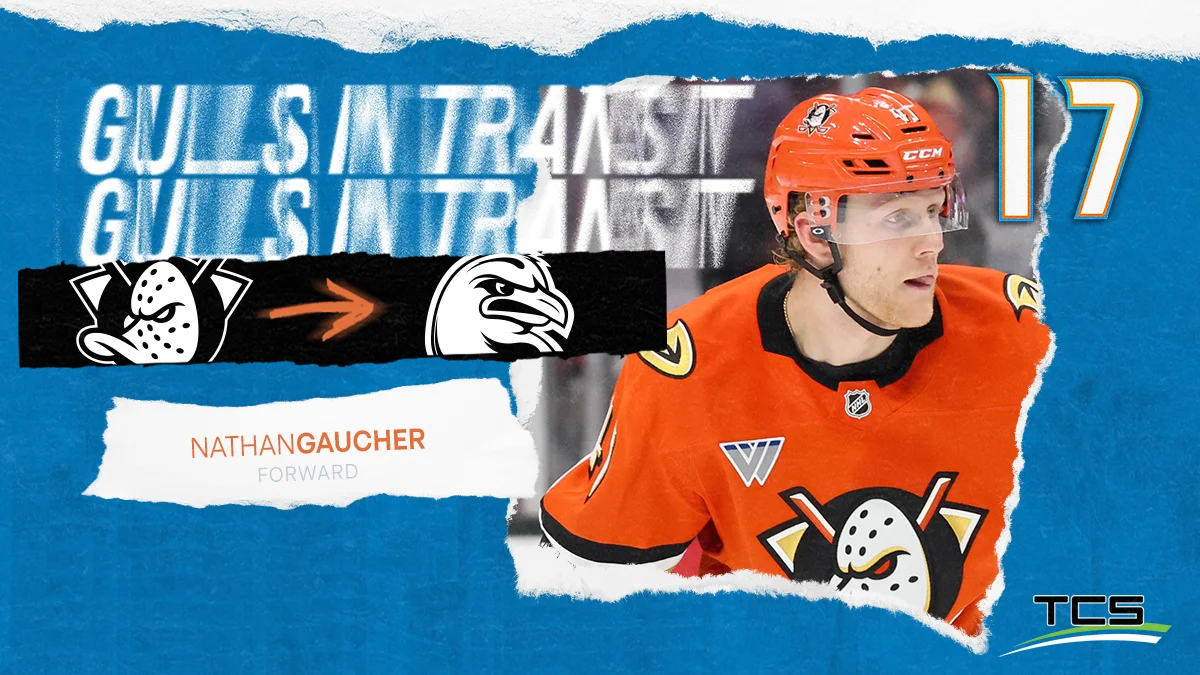 Anaheim Ducks Reassign Nathan Gaucher to San Diego