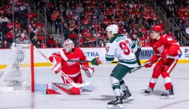 Red Wings trying to tune out noise with 5 games left: ‘Not 6 feet under yet’
