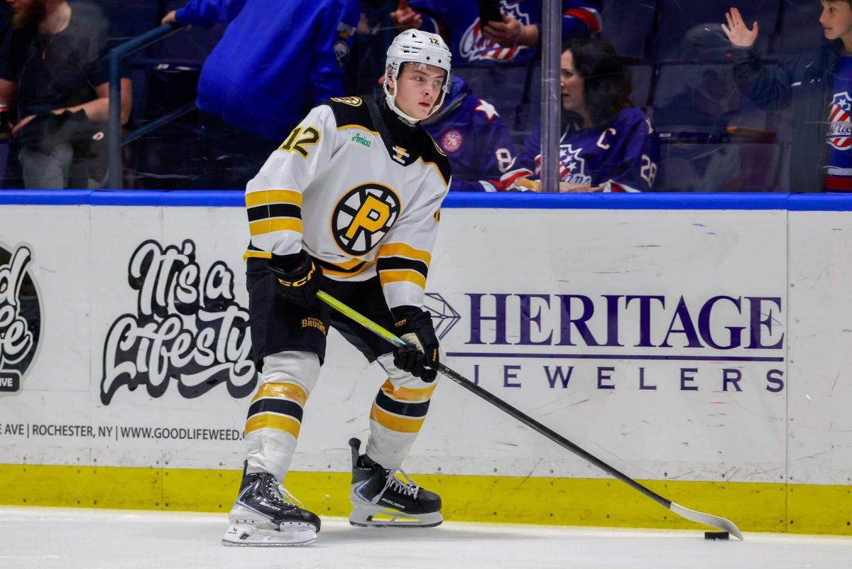 Bruins sign top prospect James Hagens to entry-level contract