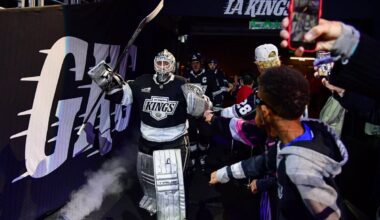 As L.A. Kings hunt playoff berth, Forsberg — not Kuemper — deserves the net
