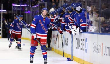 Rangers have memorable weekend with back-to-back first hat tricks, 2 dominant wins