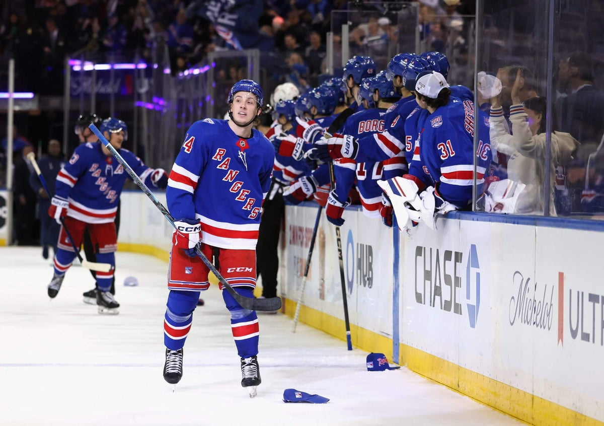 Rangers have memorable weekend with back-to-back first hat tricks, 2 dominant wins