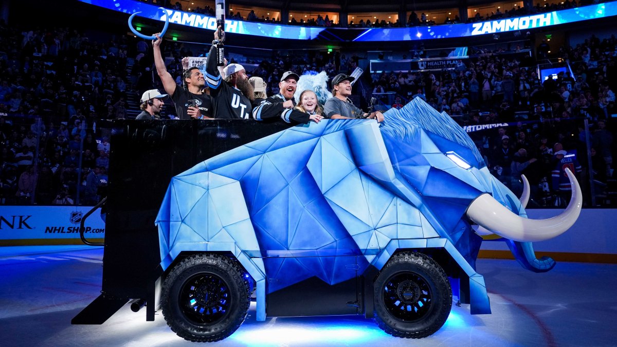 Utah Mammoth unveil NHL’s coolest zamboni – NBC Los Angeles