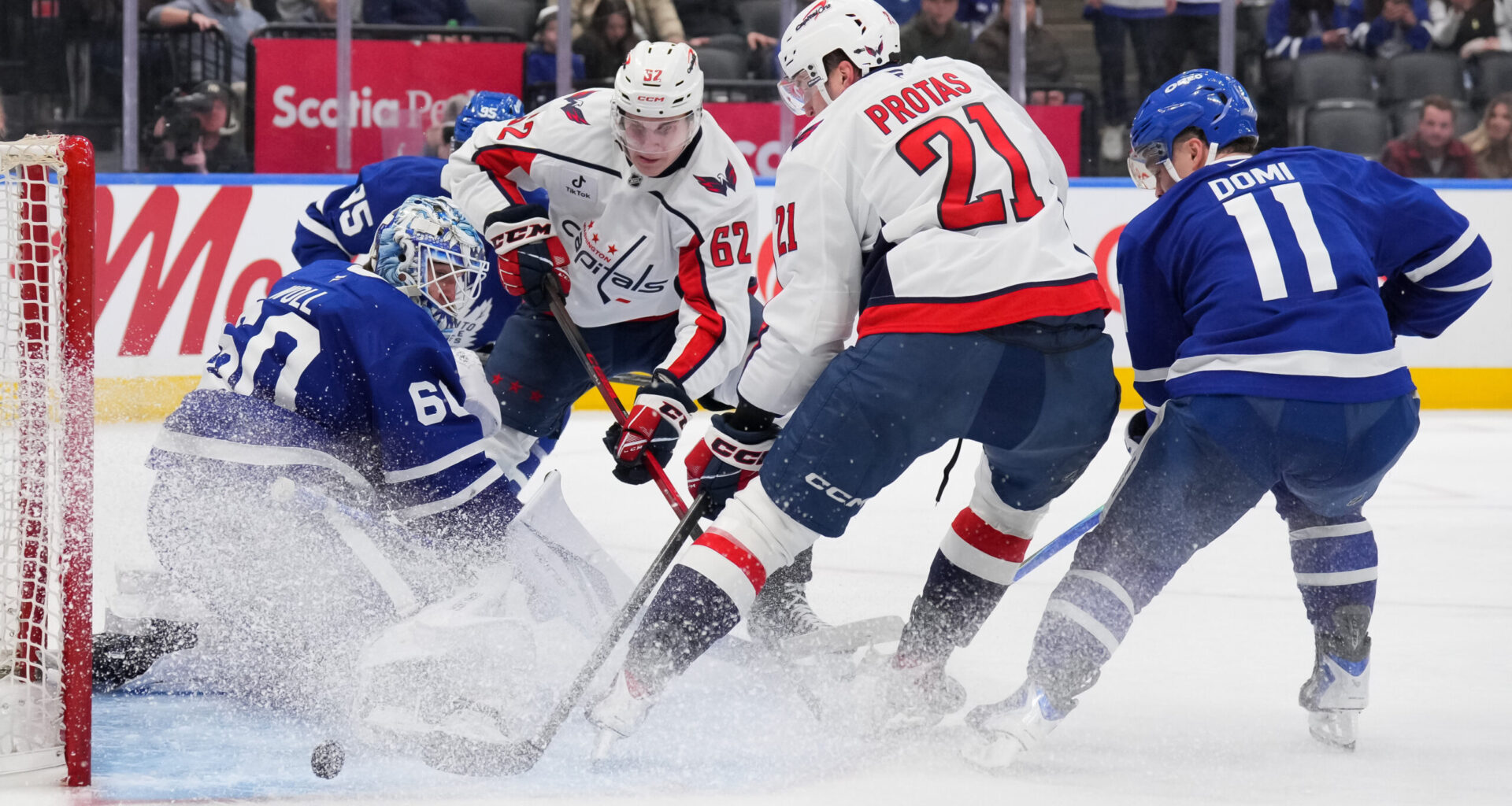 Logan Thompson backstops Capitals to 4-0 victory over Maple Leafs