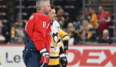 Penguins say goodbye to Alex Ovechkin — maybe — in meaningless loss