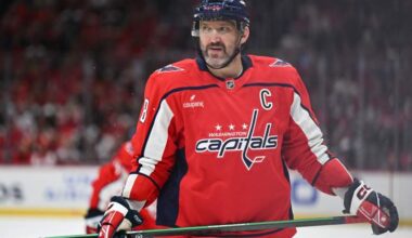 Washington Capitals forward Alex Ovechkin