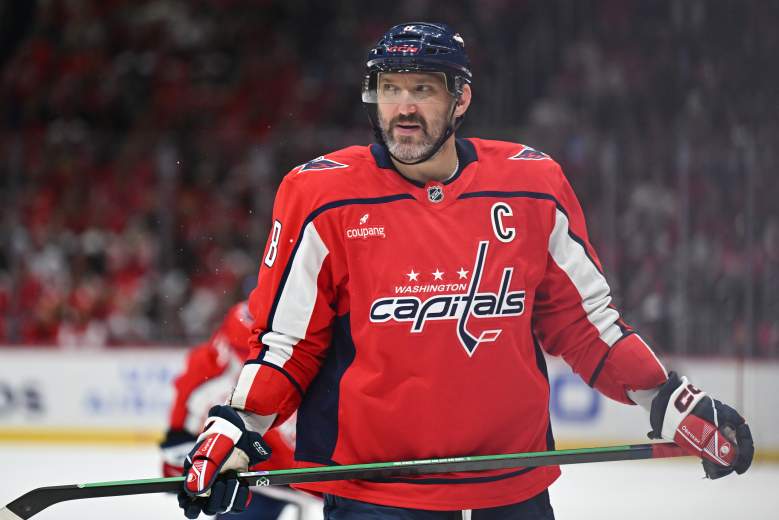 Washington Capitals forward Alex Ovechkin