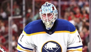 Which NHL playoff teams might have an edge because of goalie play?