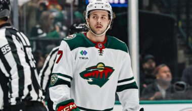 Brock Faber’s imprint on Wild’s Game 1 rout: From forced rest to playoff force