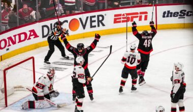 Senators head home down but not out facing 2-0 series deficit vs. Hurricanes