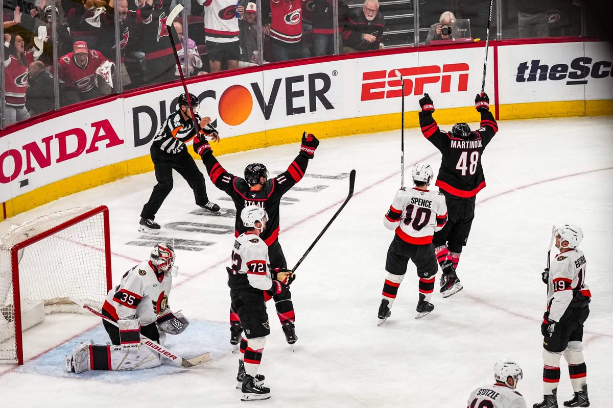 Senators head home down but not out facing 2-0 series deficit vs. Hurricanes
