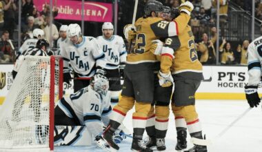 Mammoth vs. Golden Knights Game 1: Key takeaways from a physical Vegas win