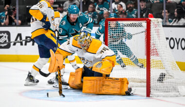 Can Sharks Break Streak Against Predators? Warsofsky Not Worried About History