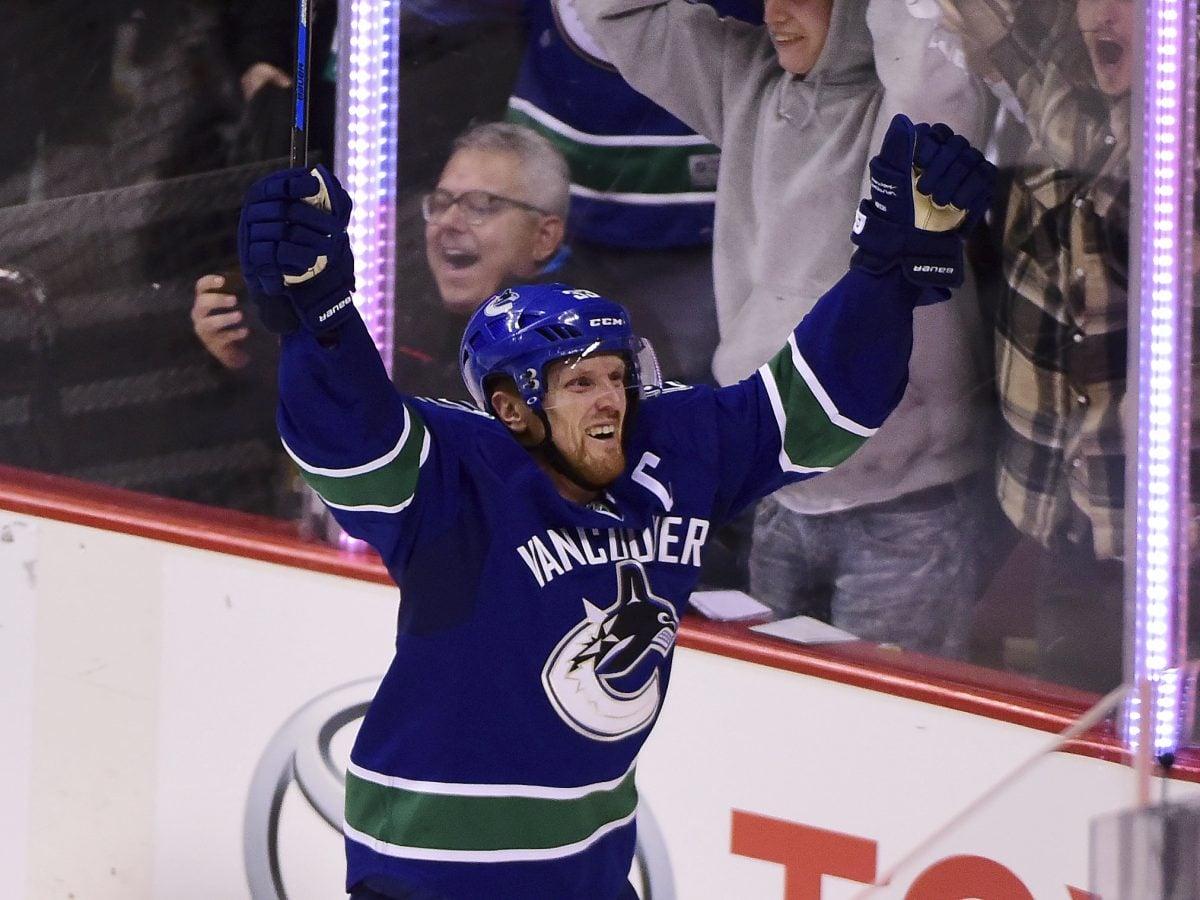 Henrik Sedin Vancouver Canucks