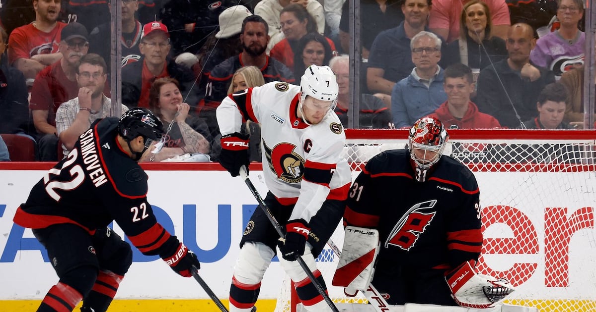 Ottawa Senators look forward after Game 1 loss; Artem Zub's status unclear after exiting with injury