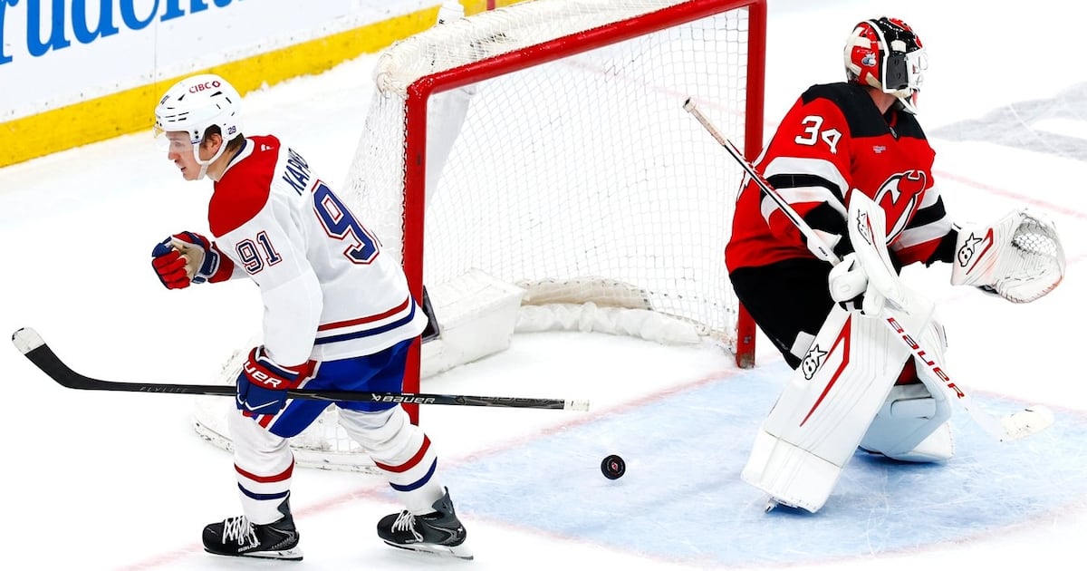 Kapanen's shootout goal gives Montreal Canadiens win over New Jersey Devils