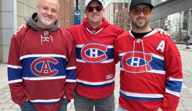 Fans ready for Montreal Canadiens’ last home game before playoffs