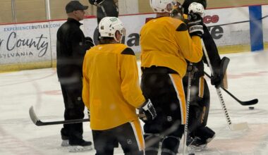 Penguins Practice: 4th Line Good News, Muse Makes 'Big' Change