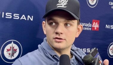 Winnipeg Jets end of season media availability: Cole Perfetti – Illegal Curve Hockey