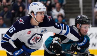 Winnipeg Jets C Morgan Barron listed week-to-week with lower-body injury