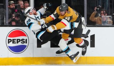 3 Takeaways From Mammoth's 4-2 Game 1 Loss to the Golden Knights - The Hockey Writers - Utah Mammoth