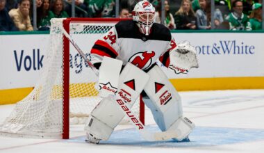 New Jersey Devils' Goaltending Needs a Change Before Next Season - The Hockey Writers - New Jersey Devils