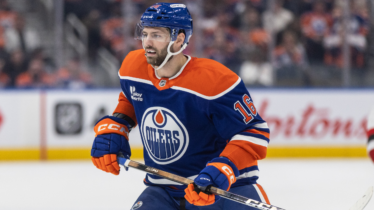 Oilers' Jason Dickinson to be a game-time decision for Game 2 vs. Ducks