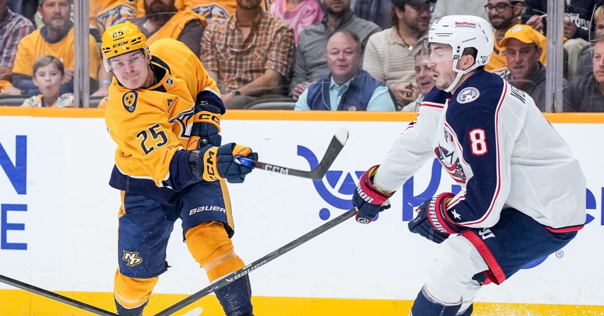 After memorable first NHL goal, Joakim Kemell focused on sticking with Predators