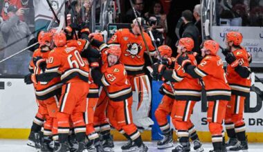 Ducks edge Oilers in OT of Game 4 after lengthy goal review – Orange County Register