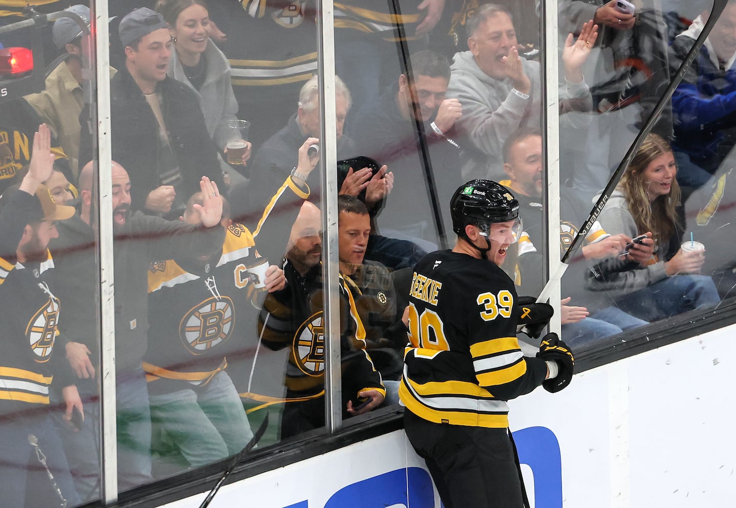 Mogan Geekie score just six of his 39 goals after the Olympic break, but he still finished well ahead of Pavel Zacha (30) for the team lead.