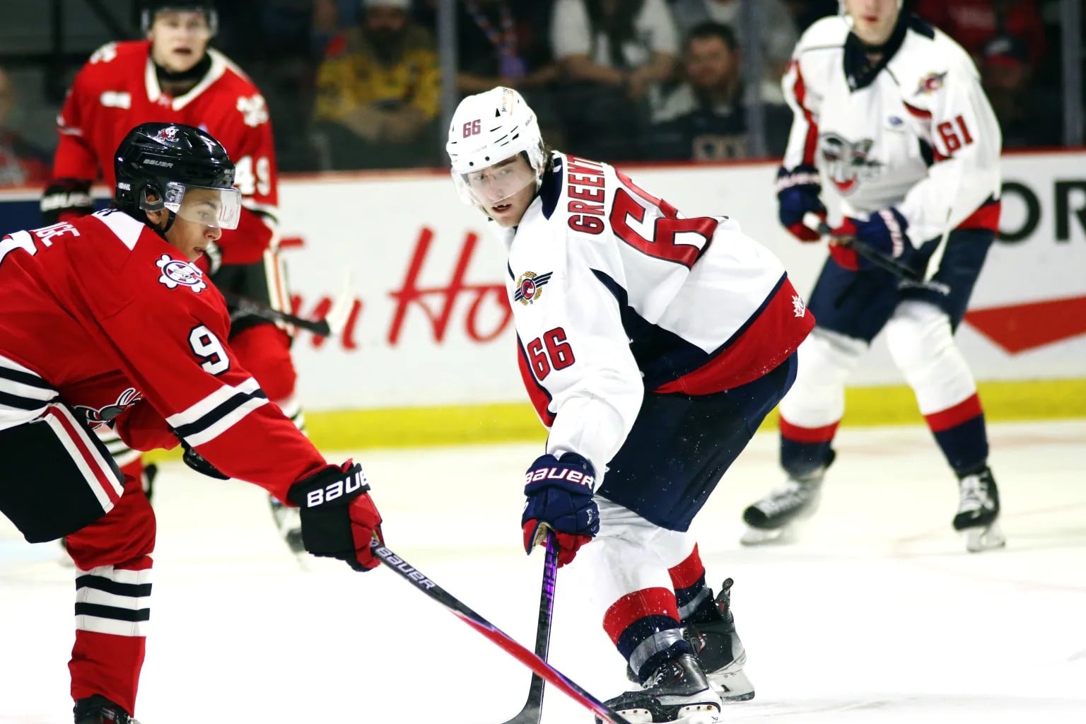 Rangers prospects Greentree, Aspinall, Battaglia face off in OHL playoffs