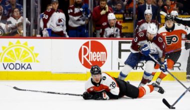 Flyers right wing Matvei Michkov has been flagged twice for diving infractions this season.