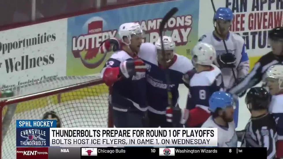 Thunderbolts get ready for Game 1 of Playoffs Wednesday