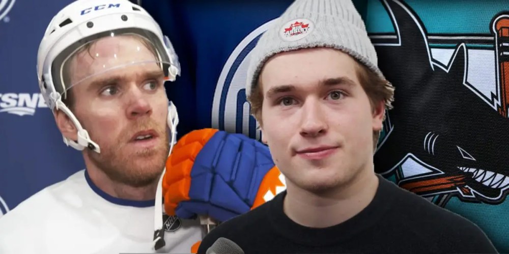 Macklin Celebrini Connor McDavid