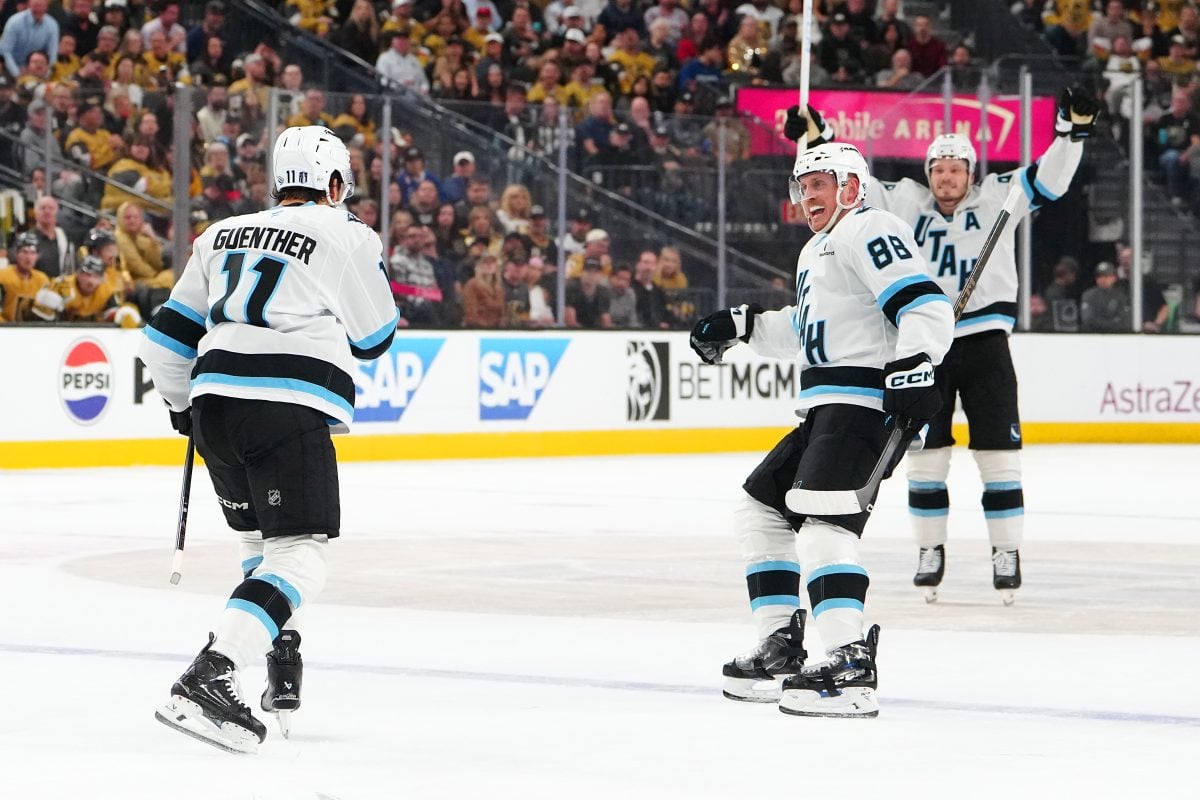 Nate Schmidt Dylan Guenther Utah Mammoth