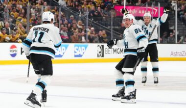 3 Takeaways From Mammoth's 3-2 Game 2 Win Over Knights - The Hockey Writers -