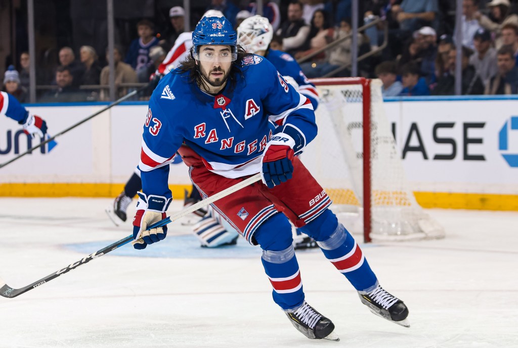 Mika Zibanejad has scored 33 goals this season.
