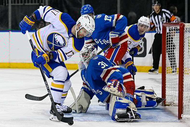NHL: Buffalo Sabres at New York Rangers