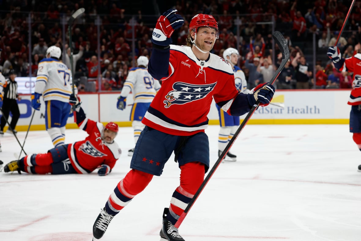 Caps Crush Sabres to Keep Playoff Hopes Alive
