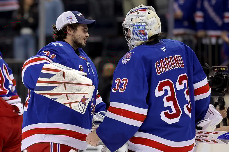 NHL: Chicago Blackhawks at New York Rangers